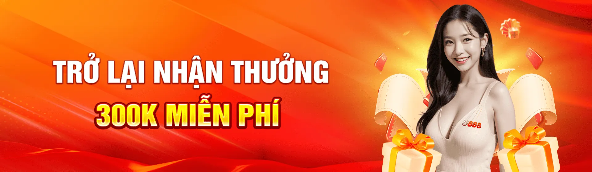 Banner nhận thưởng trở lại U888